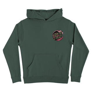 Wave Dot Youth Santa Cruz Hoodie Black
