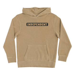 Bar Logo Mens Independent Hoodie Black