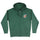Moon Dot Womens Santa Cruz Zip Hoodie Alpine Green