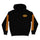 Crash & Burn Mens Creature Hoodie Pigment Black