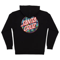 まき◡̈COGTHEBIGSMOKE|WIDE SWEAT HOODY Screaming Hibiscus Dot Zip Hoodie | Men's Skate Clothing | Santa