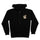 Moon Dot Reflection Womens Santa Cruz Zip Hoodie Black