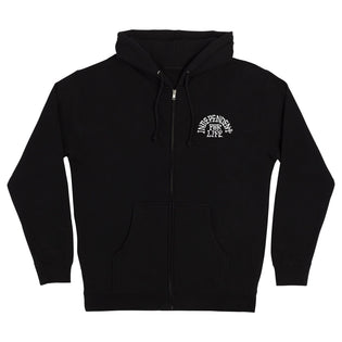 Truck Head Mens Independent Zip Hoodie Black