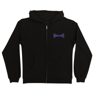 Sacrificial Span Independent Youth Zip Hoodie Black