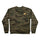 Cruz Embroidered Mens Santa Cruz Crew Neck Sweatshirt Forest Camo w/Black/Orange