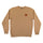 Cruz Embroidered Mens Santa Cruz Crew Neck Sweatshirt Sandstone