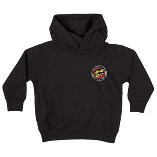Flamed MFG Dot Santa Cruz Kids Hoodie Black