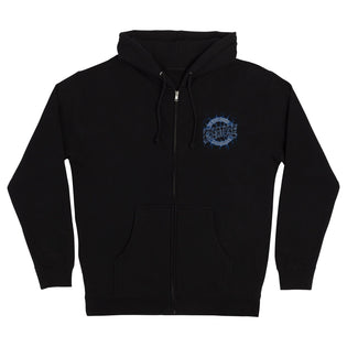 Finest Strike Mens Creature Zip Hoodie Black