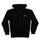 Tone Stamped Dot Womens Santa Cruz Zip Hoodie Black