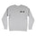 Tile Span Embroidered Mens Independent Crew Sweatshirt Grey Hthr