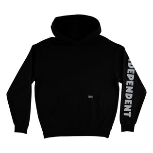 Built To Grind Work Mens Independent Hoodie Black