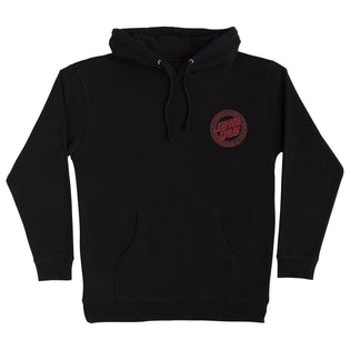 Loco Dot Mens Santa Cruz Hoodie Black