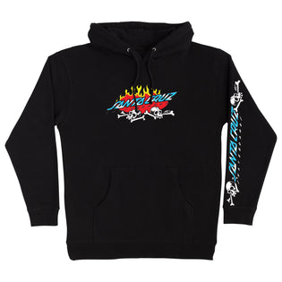 Salba Voodoo Pit Mens Santa Cruz Hoodie Slate Blue
