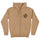 Scourge Hand Mens Santa Cruz Zip Hoodie Sandstone