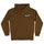 Damaged Hand Mens Santa Cruz Hoodie Brown