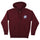 Mas Loco Dot Mens Santa Cruz Zip Hoodie Maroon