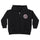 Tartan Plaid Dot Santa Cruz Kids Zip Hoodie Black