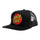 Classic Dot Santa Cruz Trucker Hat Black