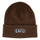 Logo Outline Creature Beanie Dk Brown