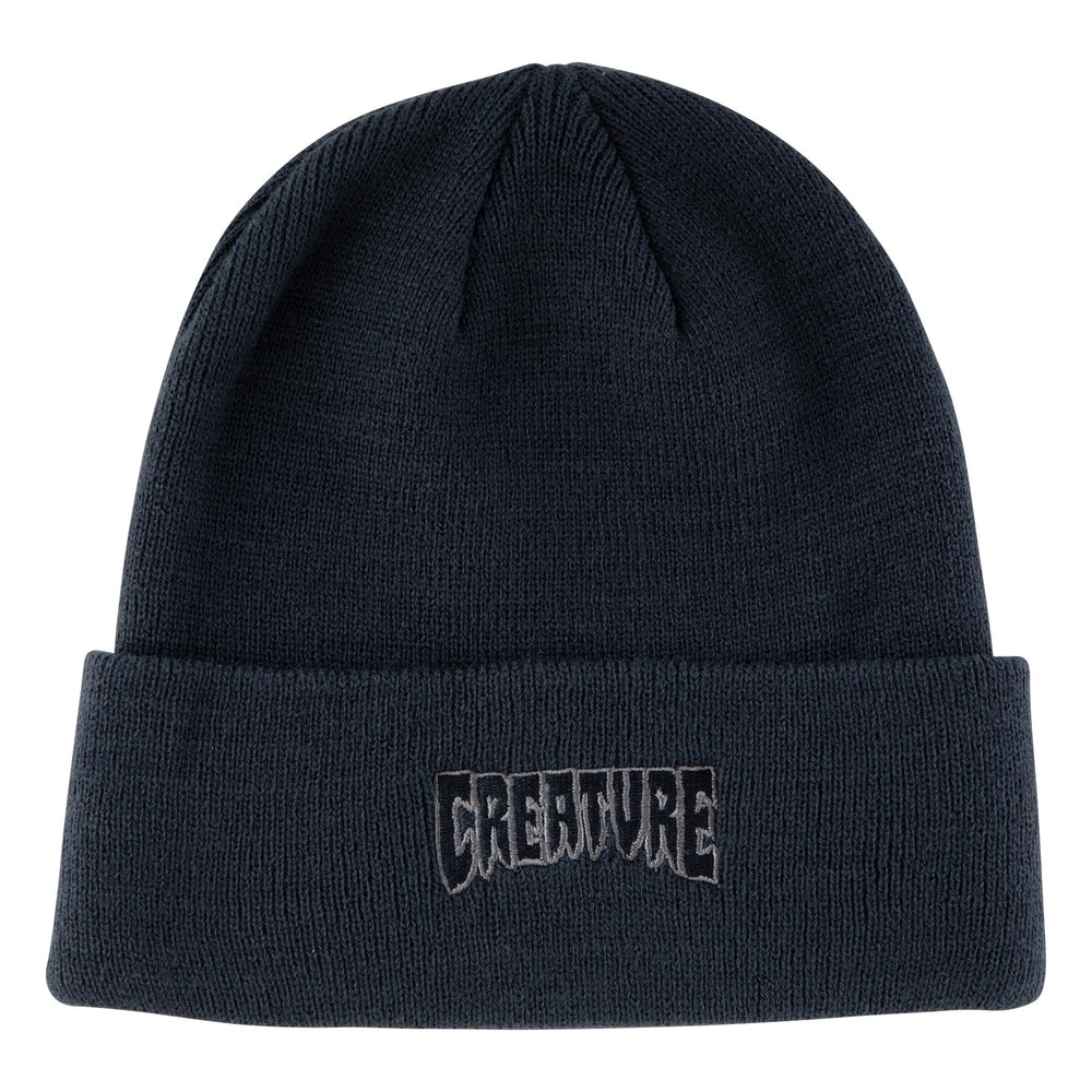 Logo Outline Beanie Long Shoreman | Men's Skate Hats | Creature Canada
