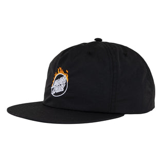 Minimal Burnt Opus Snapback Santa Cruz Hat Black