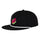 Slime Dot Snapback Santa Cruz Hat Black/White