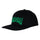 Hesher Flame Snapback Creature Hat Black