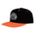Independent Trucking Snapback Hat Black/Neon Orange