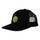 Malba Crash Dot Santa Cruz Trucker Hat Black