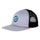 Malba Crash Dot Santa Cruz Trucker Hat Silver/Blk