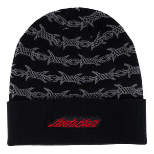 Wired Flame Dot Santa Cruz Beanie Black