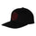 Loco Dot Snapback Structured Unisex Santa Cruz Hat Black