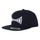 Span Embroidered Snapback Independent Hat Dk Navy/White