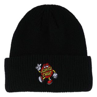 Dot Guy Santa Cruz Youth Long Shoreman Beanie Black
