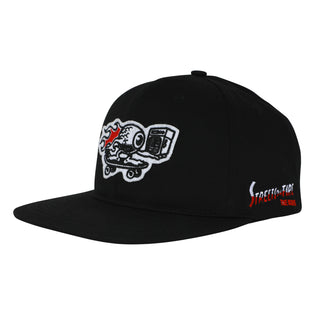 Santa Cruz Presents Snapback Hat Black