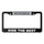 Bar Logo Independent License Plate Frame Black