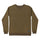 Cannery Waffle Thermal Mens Independent Longsleeve T-Shirt Army Green