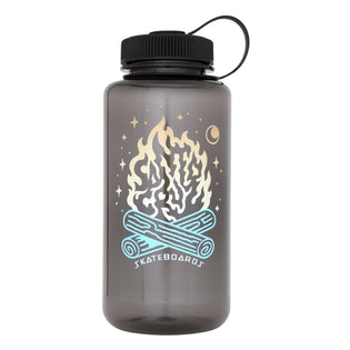 Starry Campfire Santa Cruz 34oz Water Bottle Smoke Grey