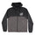 Opus Dot Chest Mens Santa Cruz Hooded Windbreaker Black/Graphite