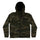 Opus Dot Chest Mens Santa Cruz Hooded Windbreaker Forest Camo