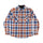 Classic Mens Santa Cruz Longsleeve Flannel Shirt Rustic Blue