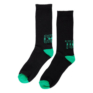Drop Out Mens Creature Socks Black