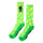 Allover Screaming Strip Mens Santa Cruz Socks Screaming Slime