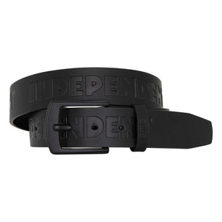 Bar Logo Independent Belt Black