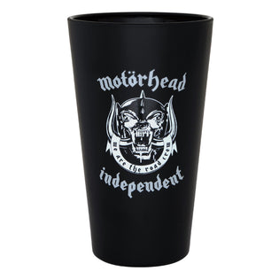 Motörhead x Independent Warpig Pint Glass Black