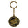 Loco Dot Unisex Key Chain Santa Cruz Matte Gold