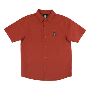 Opus Mens Santa Cruz Work Shirt Faded Brick