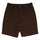 Flex Mens Santa Cruz Elastic Waist Shorts Brown
