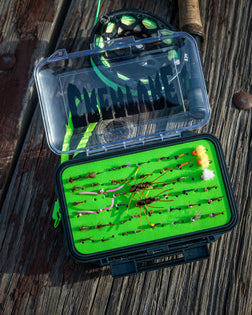 Gravette Stream Creature Tackle Box Black/Green