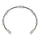 Barbed Santa Cruz Metal Brecelet Silver